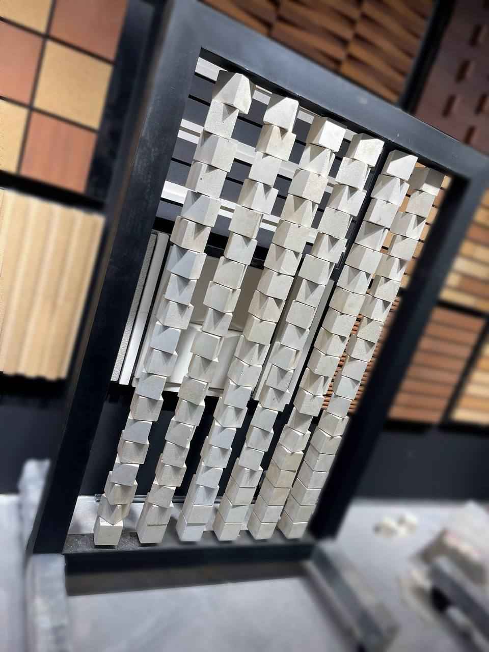 دتیل نمای آجری آبشاری