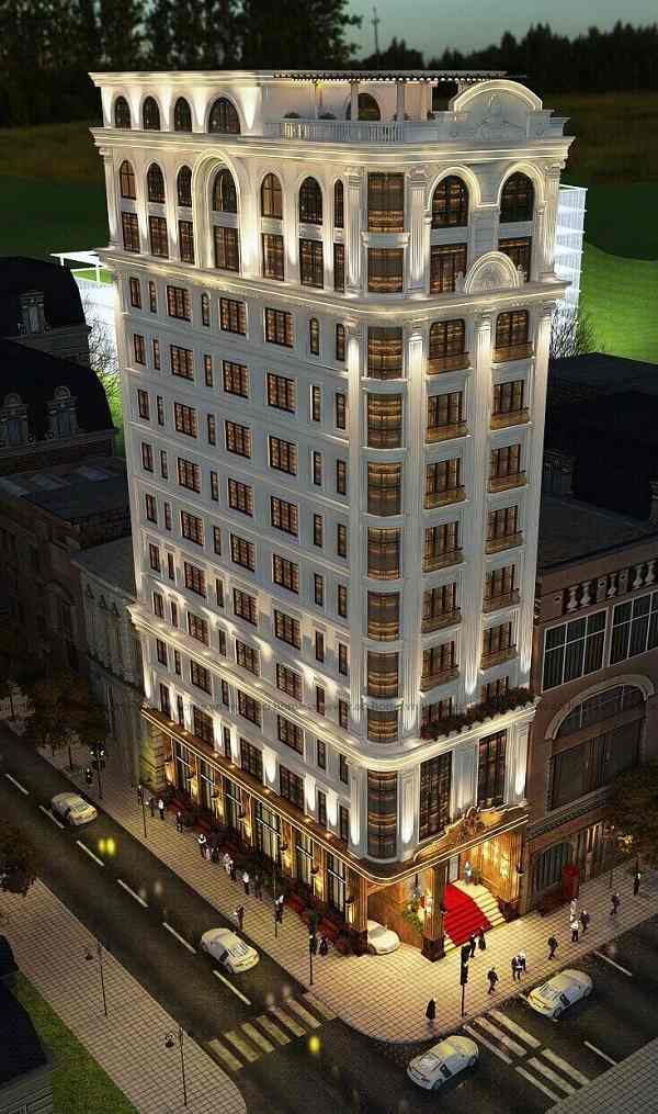 نمای ساختمان مارات