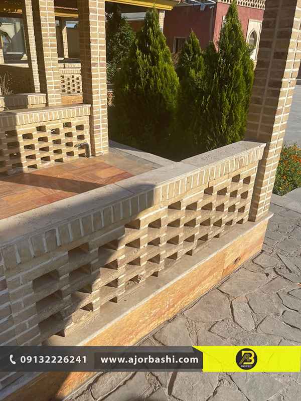 آجر نمای قزاقی