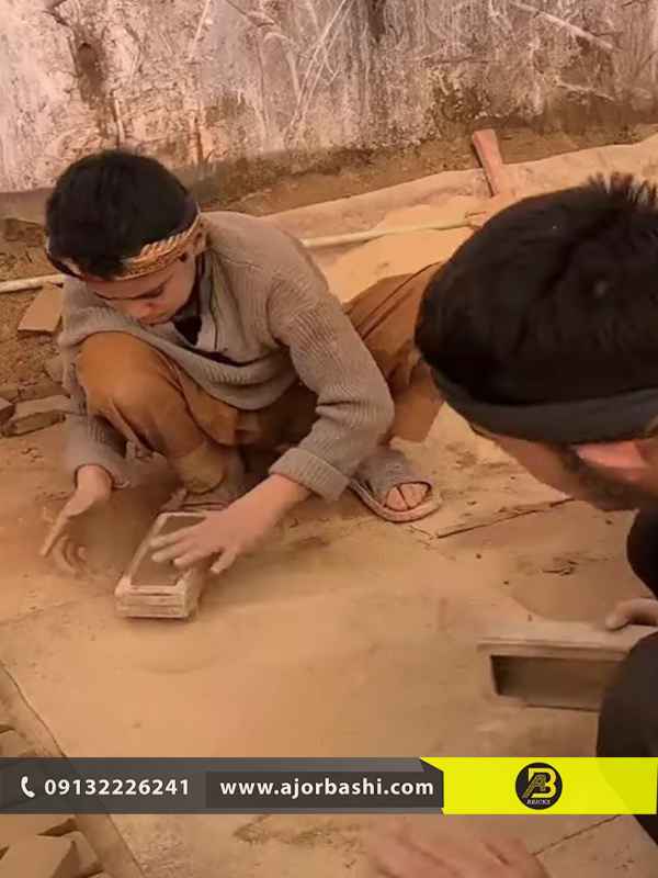 روش تولید آجر قزاقی و بهمنی