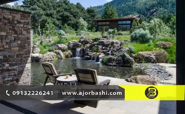 نمای دیوار حیاط سنتی